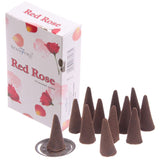 Rose rouge 37168 - cônes d'encens stamford