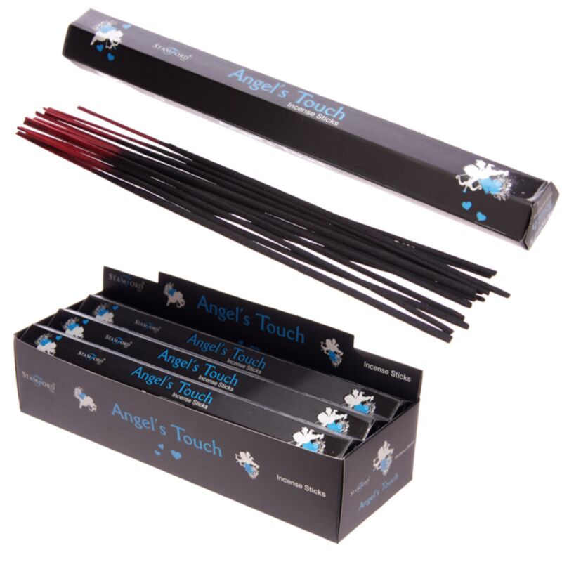 37129 angels touch - bâtons d'encens noir stamford -