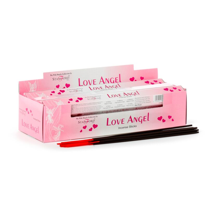 37154 love angel - bâtons d'encens noir stamford