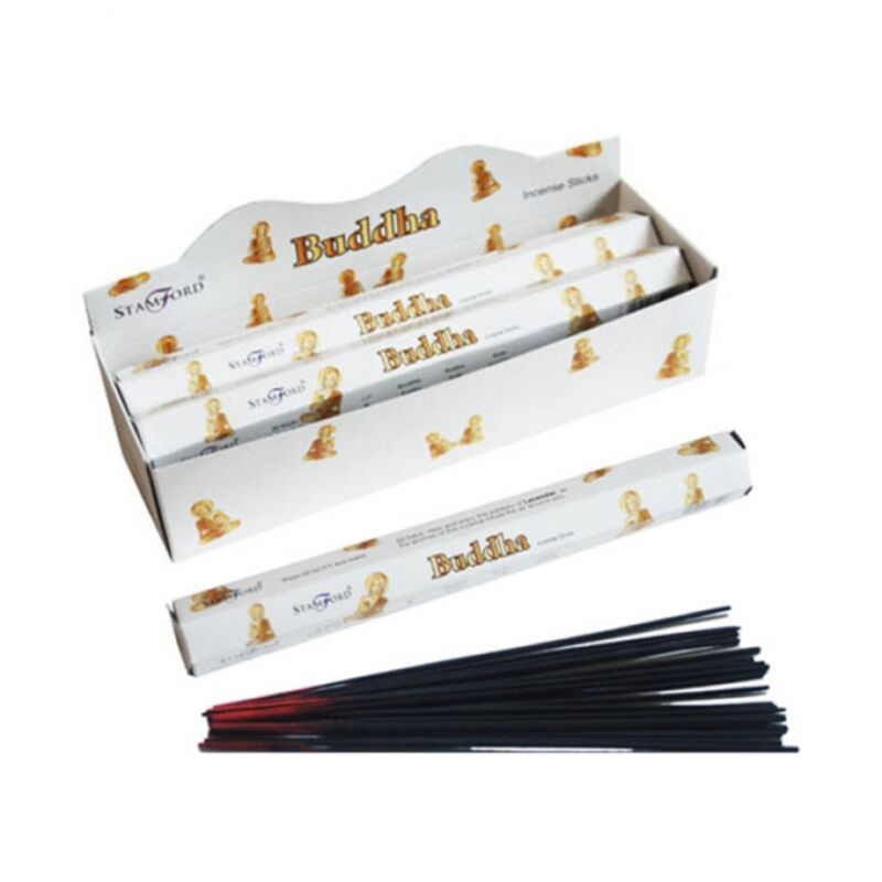 37521 bouddha - bâtons d'encens hexagonaux de qualité supérieure Stamford