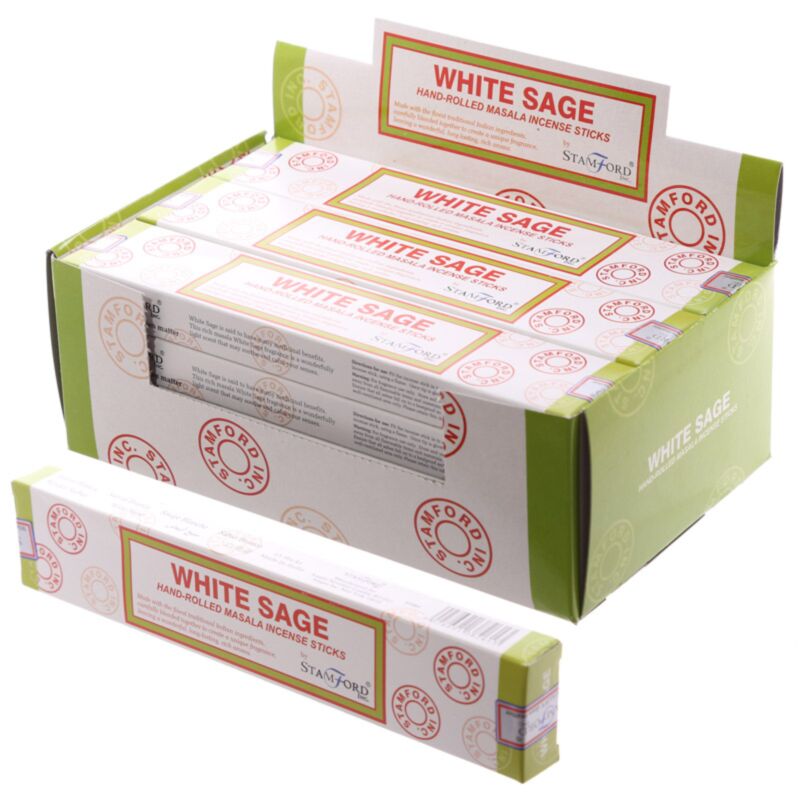 37261 sauge blanche - bâtons d'encens stamford masala