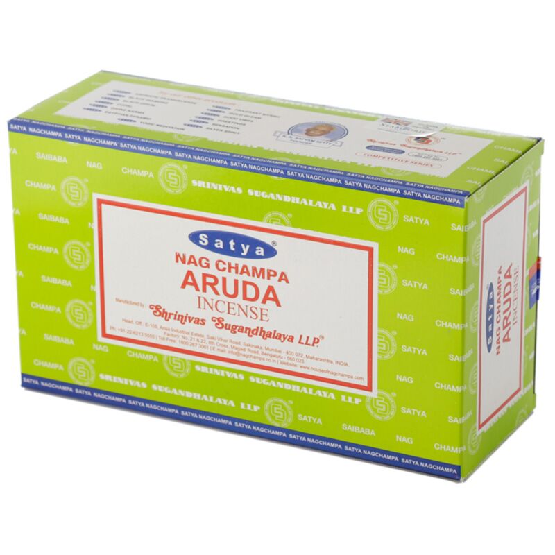 01345 aruda - bâtons d'encens satya nag champa