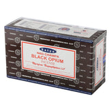 01346 opium noir - bâtons d'encens satya nag champa