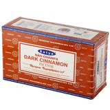 01349 cannelle foncée - bâtons d'encens satya nag champa