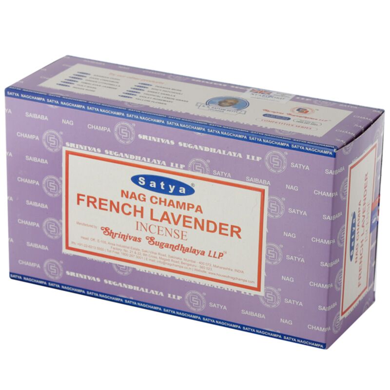 01353 Lavande française - bâtons d'encens satya nag champa