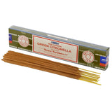 01356 citronnelle verte - bâtons d'encens satya nag champa