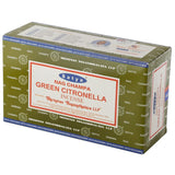 01356 citronnelle verte - bâtons d'encens satya nag champa
