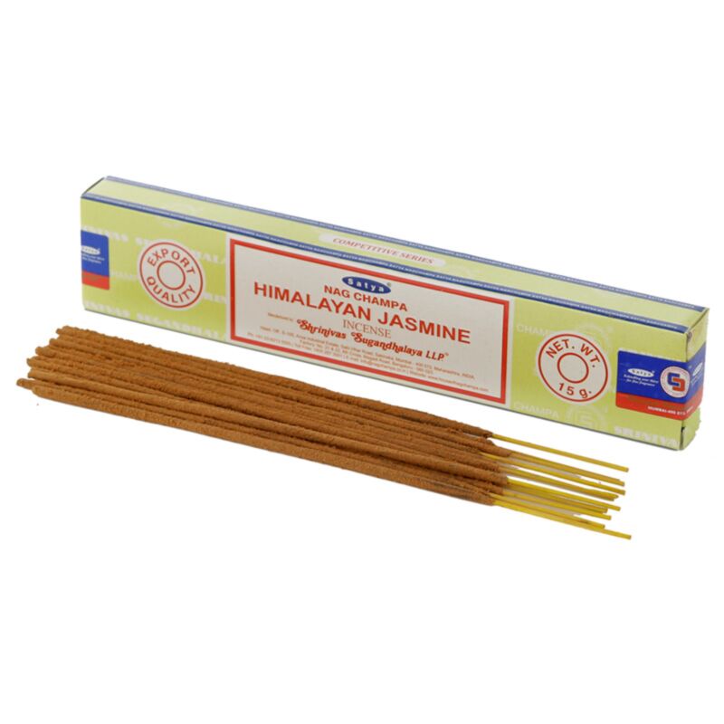 01358 jasmin de l'Himalaya - bâtons d'encens satya nag champa