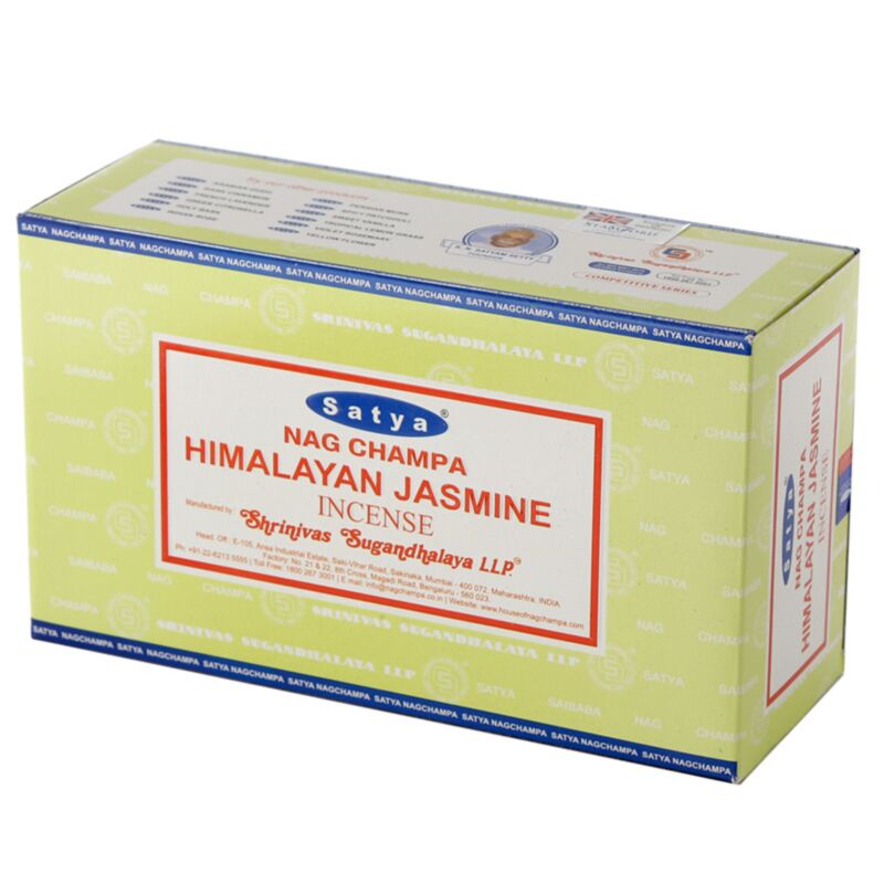 01358 jasmin de l'Himalaya - bâtons d'encens satya nag champa