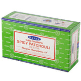 01364 patchouli épicé - bâtons d'encens satya nag champa