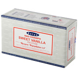 01365 vanille douce - bâtons d'encens satya nag champa