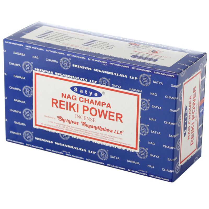 01411 vfm reiki power - bâtons d'encens satya nag champa