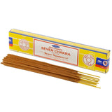 01412 vfm sept chakras - bâtons d'encens satya nag champa