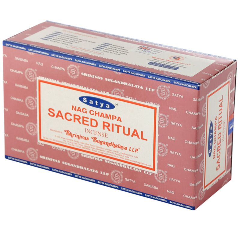 01416 rituel sacré vfm - bâtons d'encens satya nag champa