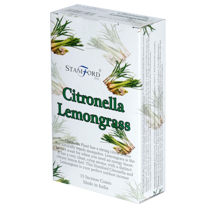 37198 citronnelle citronnelle - cônes d'encens stamford