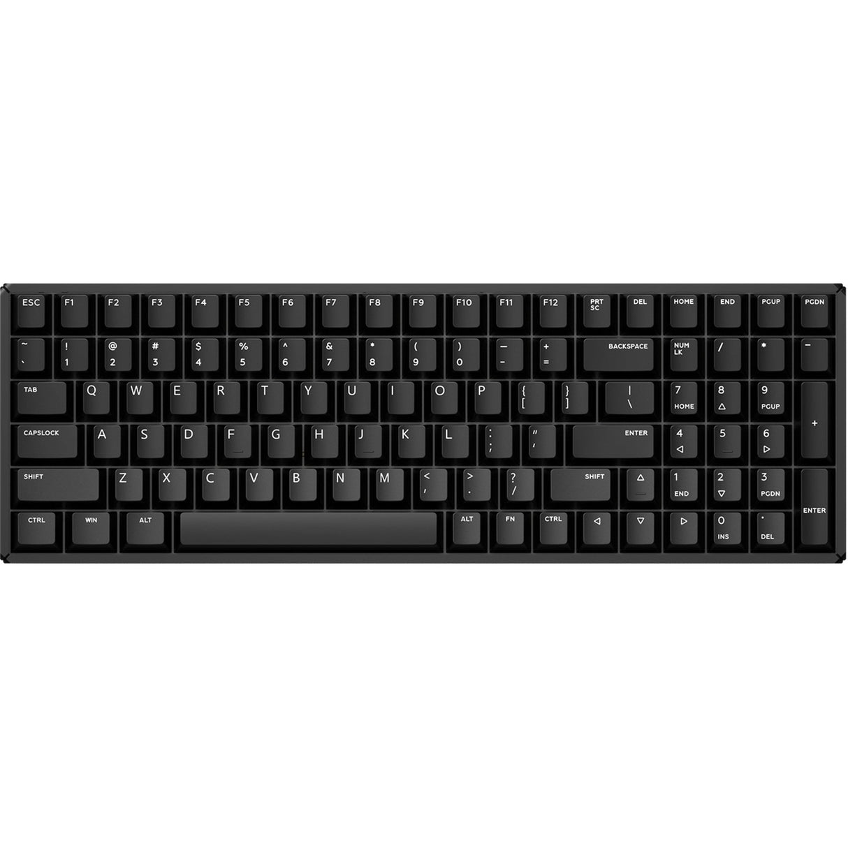 IQUnix F97 Clavier mécanique sans fil côté foncé