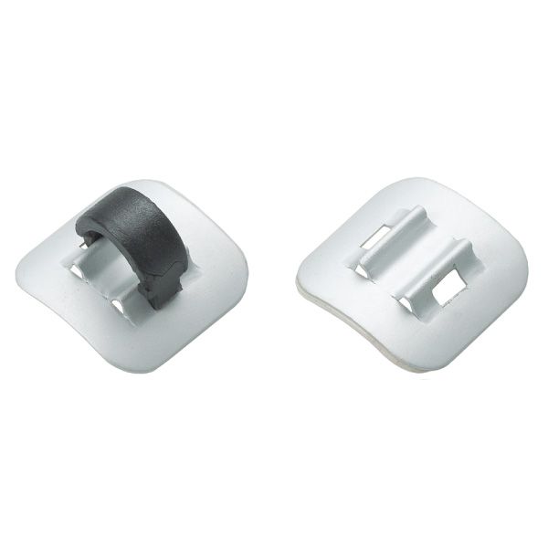 Guide-câble à coller en alliage Jagwire (4pcs) - argent