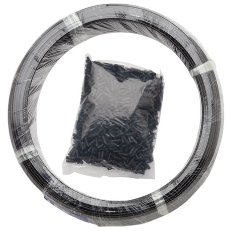 Boîtier de changement de vitesse Jagwire 4mm lex (embouts inclus) (200 m) - noir