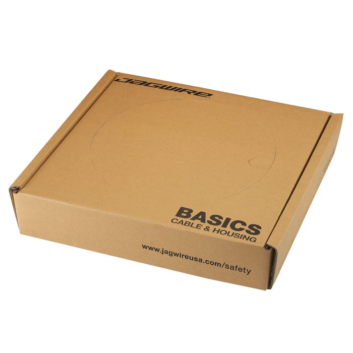 Boîtier de changement de vitesse Jagwire 4mm lex (embouts inclus) (200 m) - noir