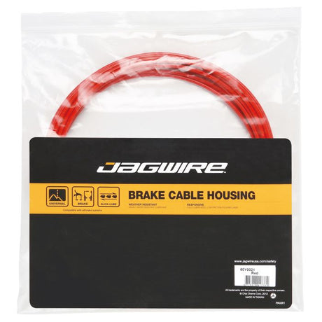 Boîtier de frein Jagwire 5 mm cgx-sl slick-lube (10 m) - rouge