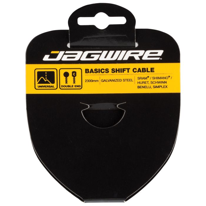 Câble de changement de vitesse Jagwire - basics galvanisé - 1,2x3050mm - sram shimano huret, schwinn, benelu, simplex