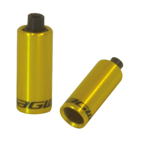 Embouts Jagwire à capuchon - décalage 4,5 mm (tressé) - alliage (30pcs) - or