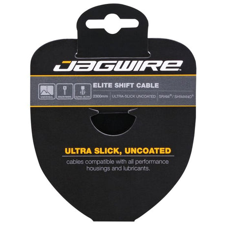 Câble de changement de vitesse Jagwire - acier inoxydable ultra-liss poli Elite - 1,1x2300mm - sram shimano
