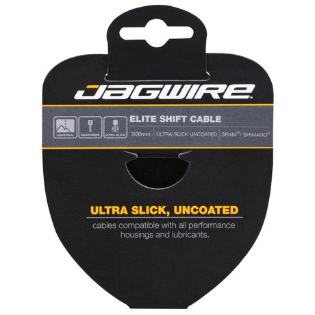Câble de changement de vitesse Jagwire - acier inoxydable ultra-liss poli Elite - 1,1x3100mm - sram shimano