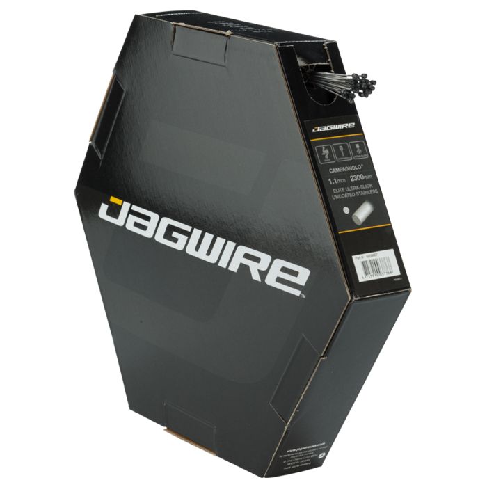 Câble de changement de vitesse Jagwire - acier inoxydable poli ultra-lisse élite - 1,1x2300mm - campagnolo (25pcs)