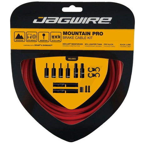 Kit de frein Jagwire mountain pro - rouge