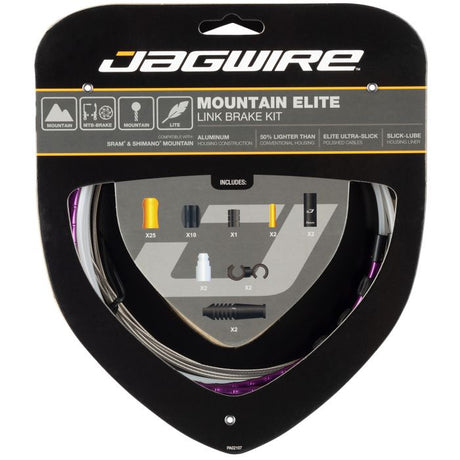 Kit de frein Jagwire Mountain Elite Link - violet limité