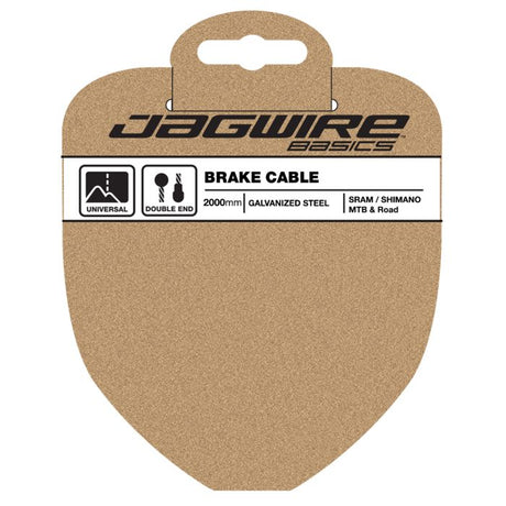 Câble de frein route montagne Jagwire - bases galvanisées - 1,6x2000mm - route vtt sram shimano
