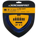 Jagwire 1x kit de changement de vitesse pro - bleu sid
