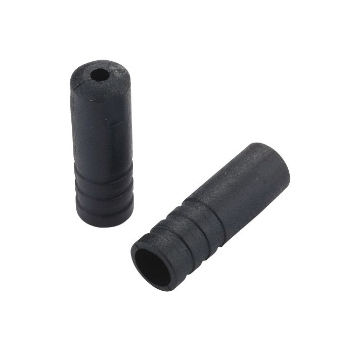 Embouts Jagwire ouverts - décalage 4mm - plastique (500pcs) - noir