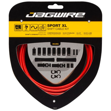 Kit Jagwire Sport Shift XL - rouge