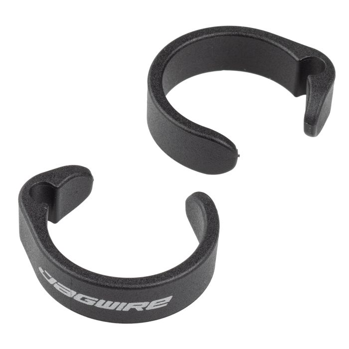 Anneau clip Jagwire - fil de commande de vélo électrique 3,2 mm (19,0 - 22,2 mm) (10 pièces) - noir