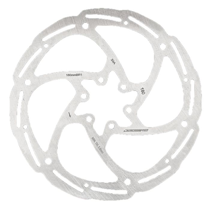 Disque de frein à disque Jagwire basics br1 - 6 boulons - 180 mm