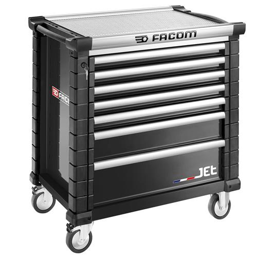 Facom jet+ desserte à outils 7 tiroirs m4 noir