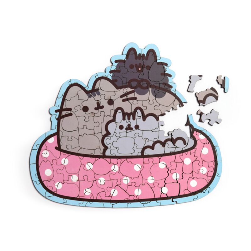 Puzzle 130 pièces Pusheen le noyau du chat