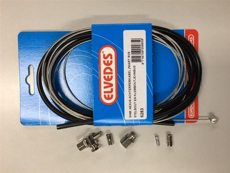 Rollerbrake Kabelkit Elvedes Br -im41 50 53 1700 mm 2250 mm en acier inoxydable - noir (sur carte)