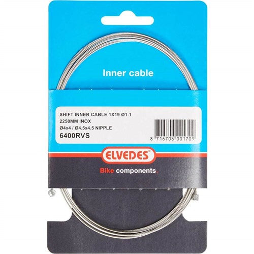 Câble de dérailleur Elvedes 2,25m Nexus (6400)