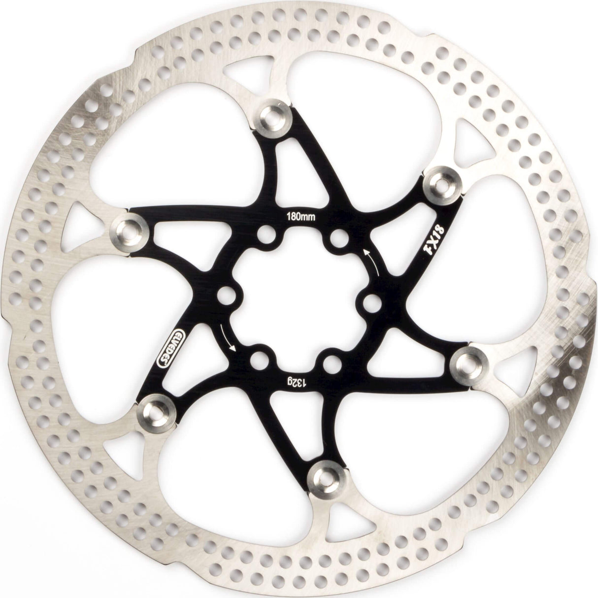 Disque de frein fx18 flottant avec 6 boulons de disque de frein -
