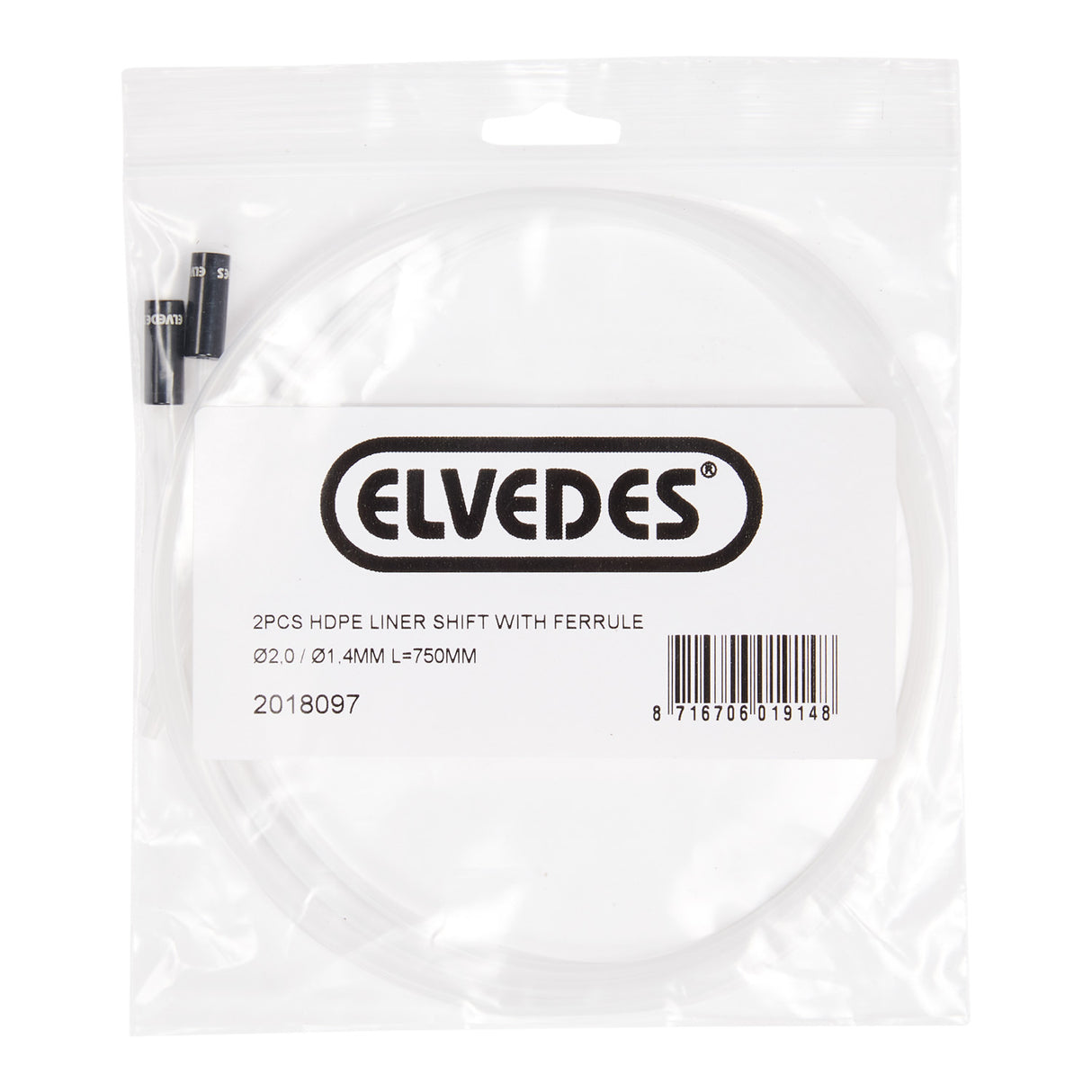 Elvedes cable systems bv kabed elv innerliner versn 2.0 1.4mm 750mm ds a 2