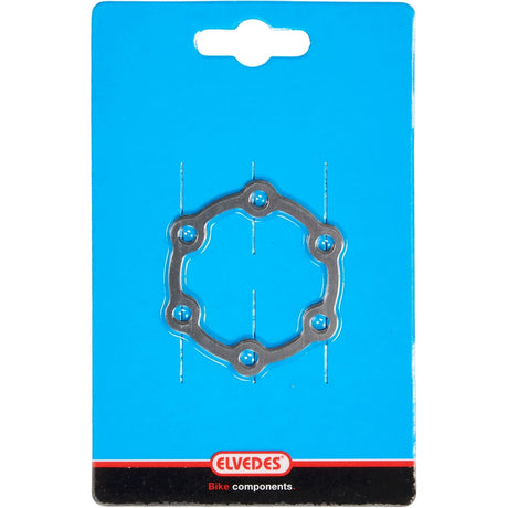 Anneau de remplissage Elvedes pour disque de frein 0,2 mm en acier inoxydable en argent par 8 pièces