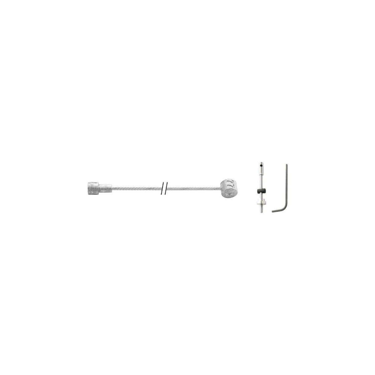 Elvedes 6473 en acier inoxydable Cableau intérieur tambour tonne de tonne de tonne avec Stelbout sur la carte