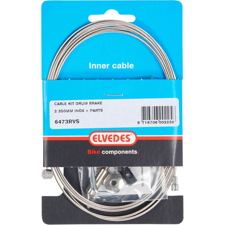 Elvedes 6473 en acier inoxydable Cableau intérieur tambour tonne de tonne de tonne avec Stelbout sur la carte