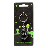 Chaudron avec porte-clés pentagramme