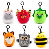 Porte-clés en peluche Squidglys
