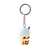 Boba le bubble tea foodie mals porte-clés PVC 3D