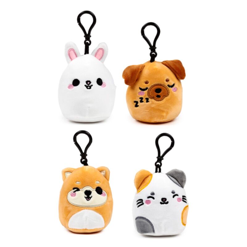 Squidglys adoramals mini porte-clés pour animaux de compagnie